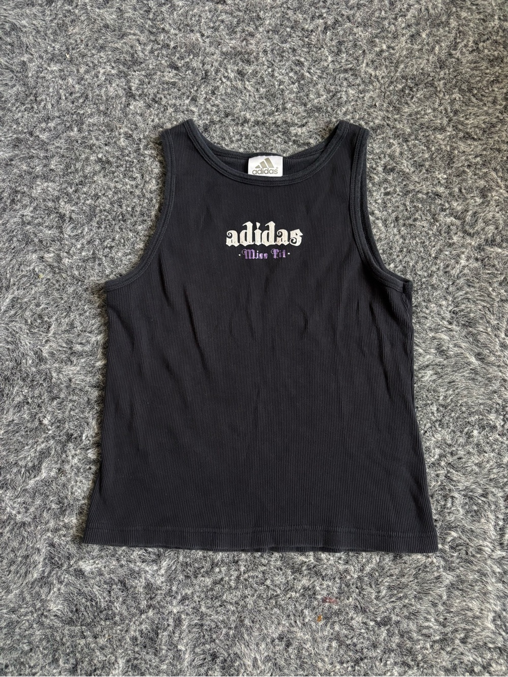 Adidas black tank top